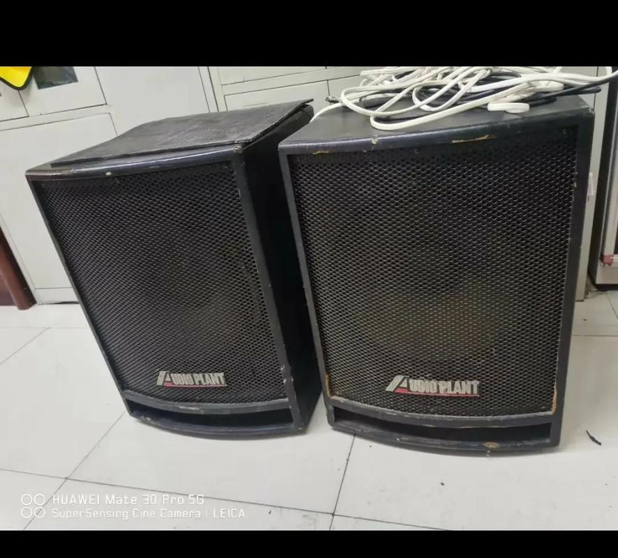 音响设备 台湾声工厂有源低音炮两个,15寸的成色一般,声音